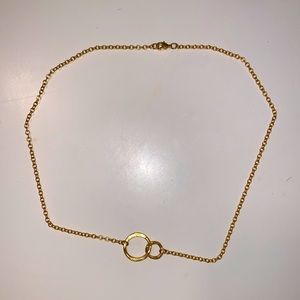 2 ring necklace
